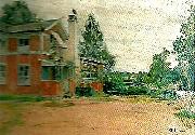 Carl Larsson de mina olja 1892 France oil painting artist